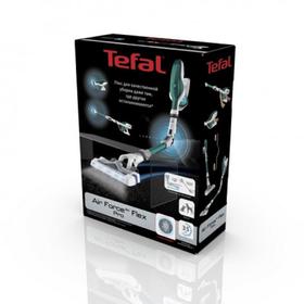 

Пылесос Tefal TY9472WO, вертикальный, беспроводной, 550 Вт, 0.65 л, белый/бирюзовый