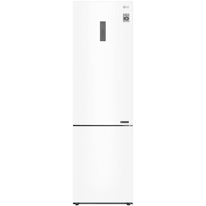 Холодильник LG GA-B509CQWL, двухкамерный, класс А+, 419 л, Total No Frost, белый холодильник lg ga b509cqwl