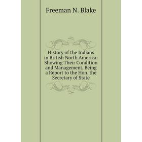 

Книга History of the Indians in British North America: Showing Their Condition and Management, Being a Report to the Hon. the Secretary of State