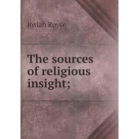 

Книга The sources of religious insight