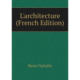 

Книга L'architecture