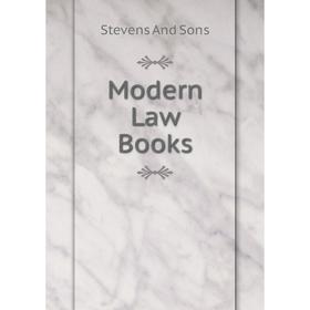 

Книга Modern Law Books