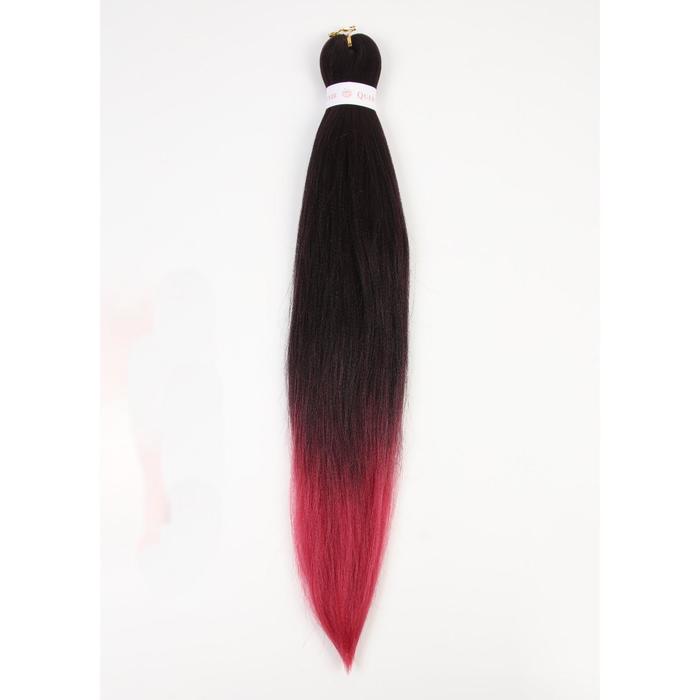 

SIM-BRAIDS Канекалон двухцветный, гофрированный, 65 см, 90 гр, цвет тёмно-коричневый/розовый(#T1B/900)