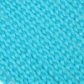 Афрокосы, 60 см, 15 прядей (CE), цвет голубой от Сима-ленд