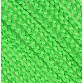 Афрокосы, 60 см, 15 прядей (CE), цвет зелёный от Сима-ленд