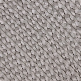 Афрокосы, 60 см, 15 прядей (CE), цвет пепельно-серый от Сима-ленд