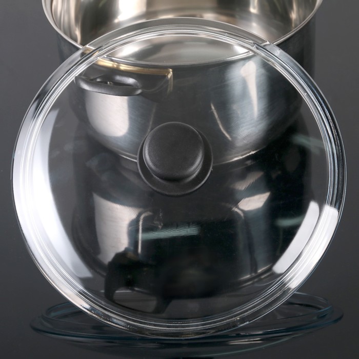 Крышка 26 см, прессованная, низкая