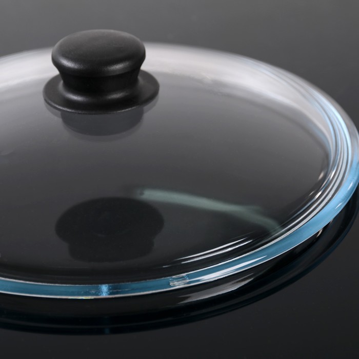 Крышка 26 см, прессованная, низкая