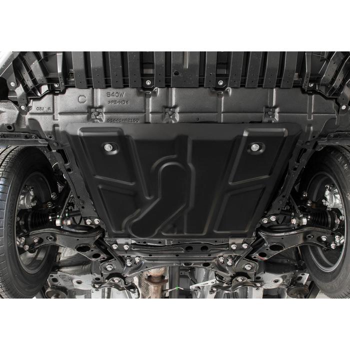 

Защита картера и КПП "АвтоБРОНЯ", Toyota Rav4 2010-2019, с крепежом, 111.05709.1