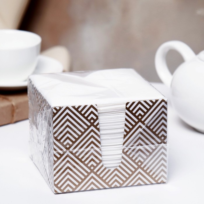 Салфетки бумажные «Перышко», 2 слоя, 24*24 см, 85 шт.