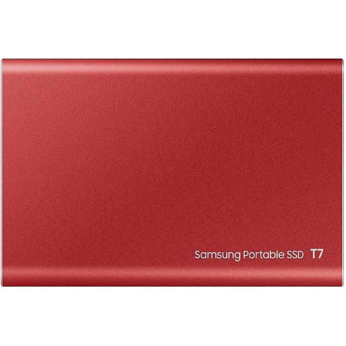 

Накопитель SSD Samsung MU-PC1T0R/WW T7, 1.8", 1Тб, USB Type-C, красный