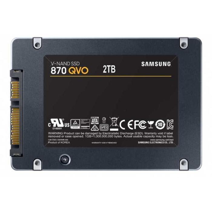 

Накопитель SSD Samsung MZ-77Q2T0BW 870 QVO 2.5", 2Тб, SATA III