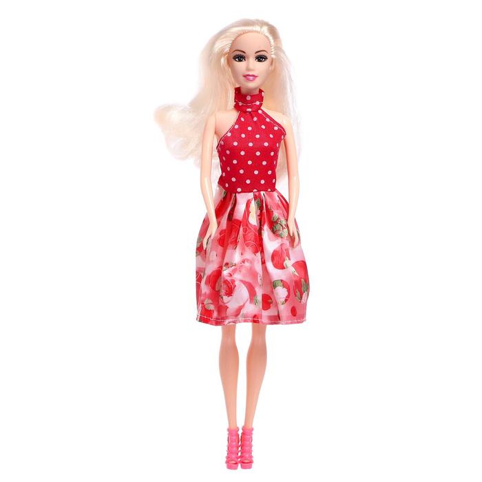 Кукла-модель «Сара» в платье, МИКС кукла модель анита в бальном платье микс