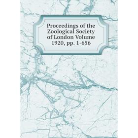 

Книга Proceedings of the Zoological Society of London. Volume 1920, pp. 1-656
