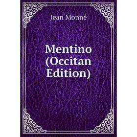 

Книга Mentino (Occitan Edition)