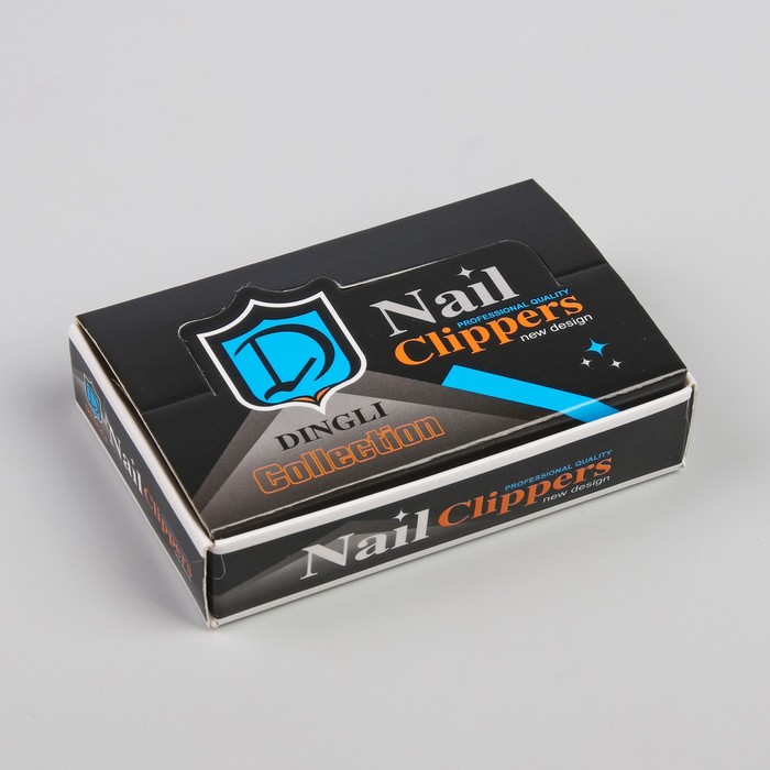 Кусачки-книпсер маникюрные, с пилкой, 5,5(±0,5)см, цвет МИКС