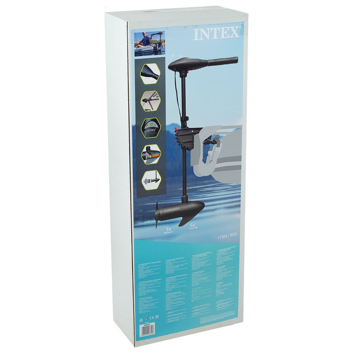 Электромотор подвесной, ручного управления, 420 Вт 68631 INTEX