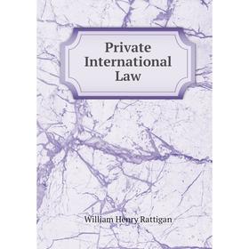 

Книга Private International Law