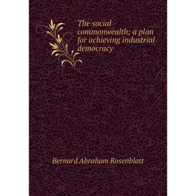 

Книга The social commonwealth; a plan for achieving industrial democracy