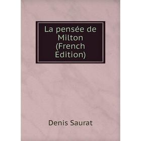 

Книга La pensée de Milton