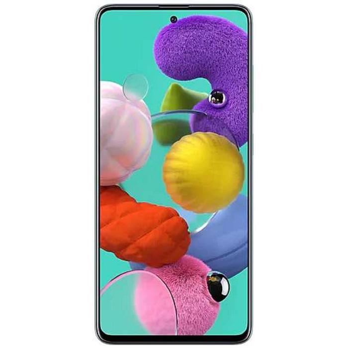 фото Смартфон samsung galaxy a51 sm-a515f, 6.5", samoled, 4гб, 64гб, 48мп, 32мп, nfc, голубой