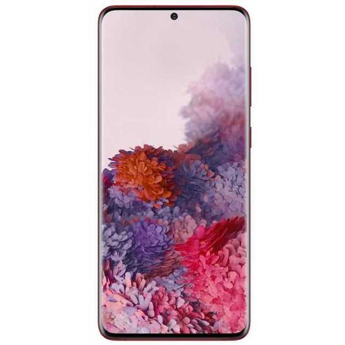 фото Смартфон samsung galaxy s20+ sm-g985f, 6.7", damoled, 8гб, 128гб, 64мп, 10мп, nfc, красный