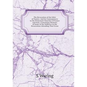 

Книга The Revocation of the Edict of Nantes