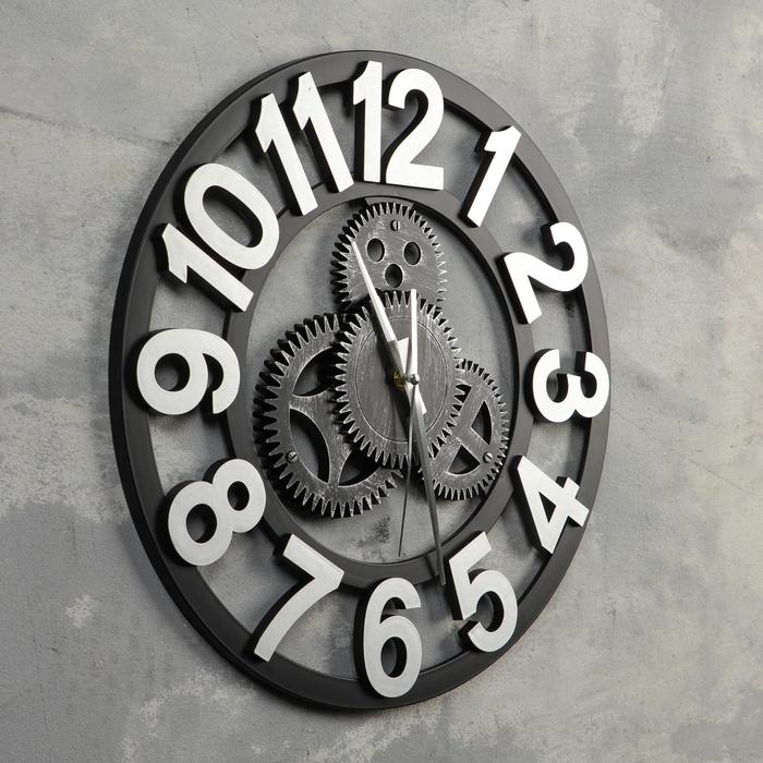 фото Часы настенные, серия: интерьер, "митуми", d-40 см, дискретный ход