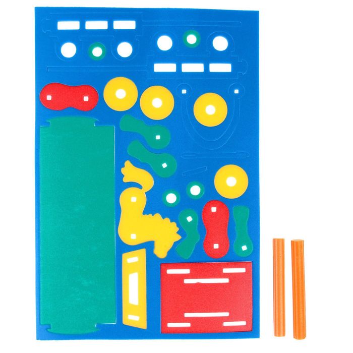 Мягкий конструктор "Повозка"