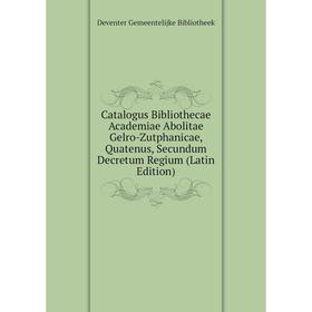 

Книга Catalogus Bibliothecae Academiae Abolitae Gelro-Zutphanicae, Quatenus, Secundum Decretum Regium (Latin Edition)
