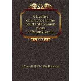 

Книга A treatise on practice in the courts of common pleas of Pennsylvania