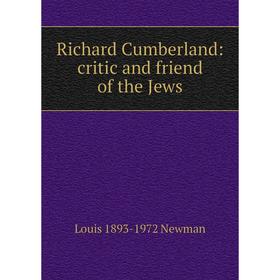 

Книга Richard Cumberland: critic and friend of the Jews