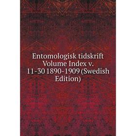 

Книга Entomologisk tidskrift Volume Index v. 11-30 1890-1909 (Swedish Edition)