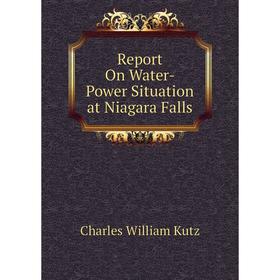 

Книга Report On Water-Power Situation at Niagara Falls. Charles William Kutz