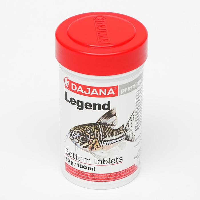Корм Dajana Legend Bottom Tablets для рыб 100 мл 50 г 200₽