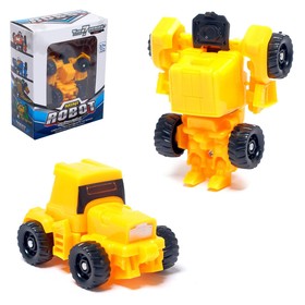 Робот «Автобот», трансформируется, цвет жёлтый Ош