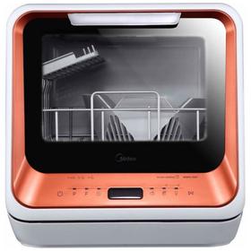 

Посудомоечная машина Midea MCFD42900OR MINI, класс А, 2 комплекта, настольная, коралловая