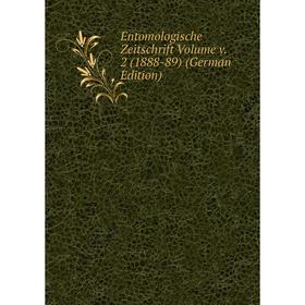 

Книга Entomologische Zeitschrift Volume v. 2 (1888-89) (German Edition)