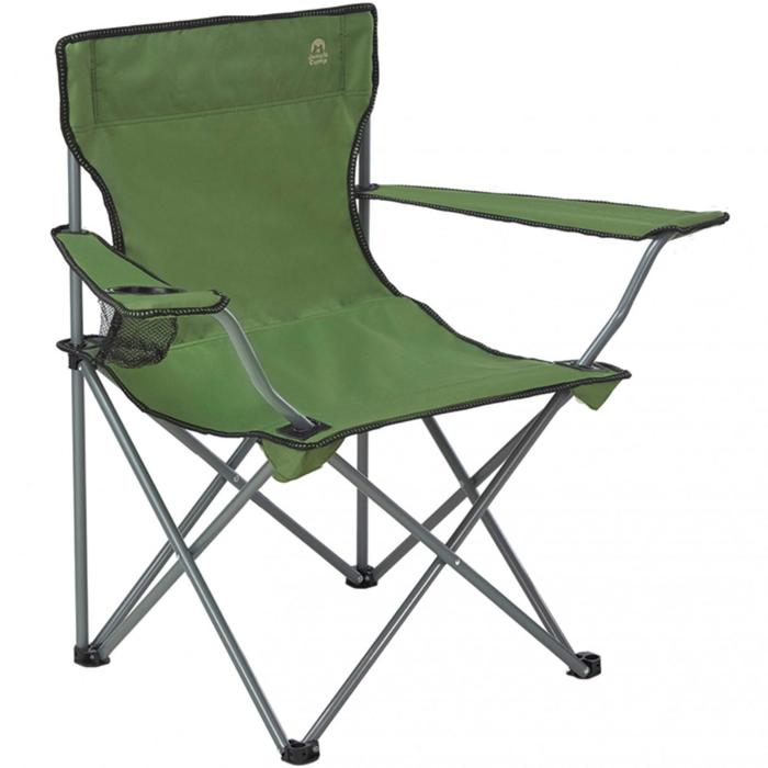 Кресло складное кемпинговое JUNGLE CAMP Ranger, 54 х 54 х 80 см, цвет зелёный