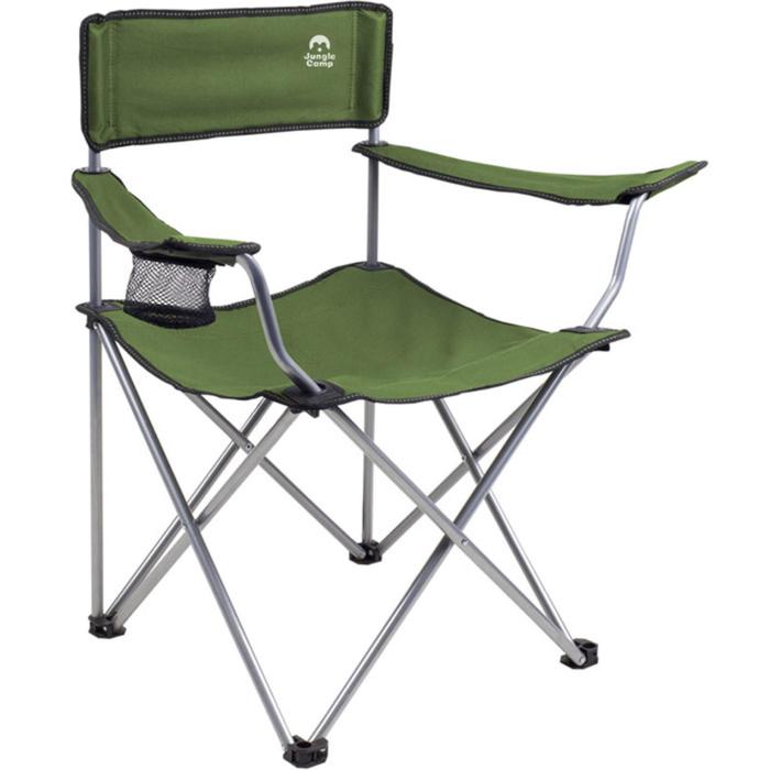 Кресло складное кемпинговое JUNGLE CAMP Raptor, 50 х 50 х 80 см, цвет зелёный