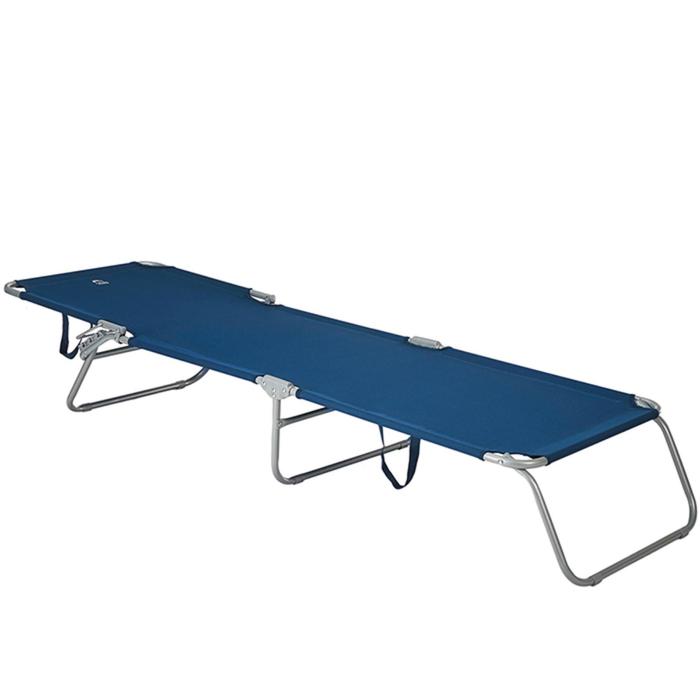 

Раскладушка кемпинговая JUNGLE CAMP Comfort, 189 x 58 x 28 см, цвет синий