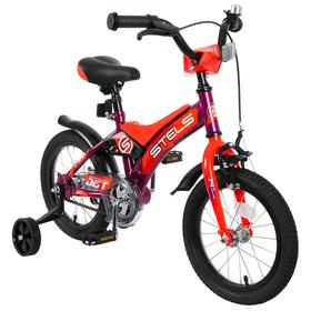 

Велосипед 14" Stels Jet, Z010, цвет фиолетовый/оранжевый
