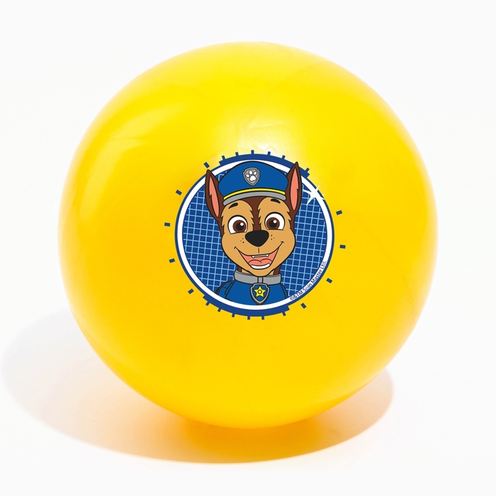 Мяч детский Paw Patrol "Гончик", 16 см, 50 гр, цвета МИКС