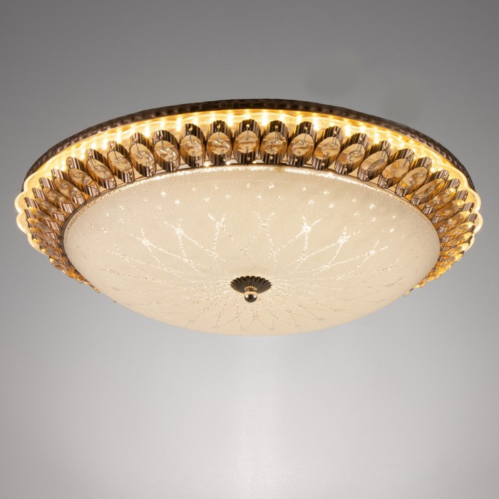 

Светильник 670001N LED 80Вт 3 режима 3000-6000К диммер золото 50х50х11 см