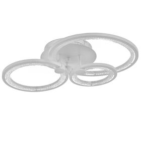 

УЦЕНКА Люстра с ПДУ 71104F/3WT LED 94Вт 3000-6000К диммер белый