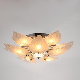 

Люстра 86303/10 E14 40Вт+LED 9Вт хром 65х65х20 см