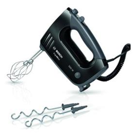 

Миксер Bosch MFQ3650X, ручной, 500 Вт, 5 скоростей, импульсный режим, черно-серый