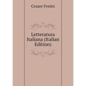 

Книга Letteratura Italiana