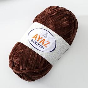 

Пряжа "Baby Soft" 100% полиэстер 100м/100гр (6195 шоколад)