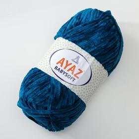 

Пряжа "Baby Soft" 100% полиэстер 110м/100гр (морская волна)